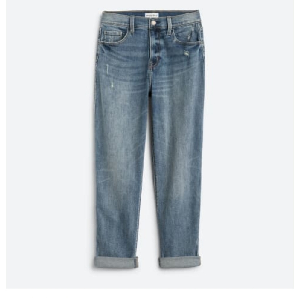 Studio Blue Rocky Super High Rise Boyfriend Jean